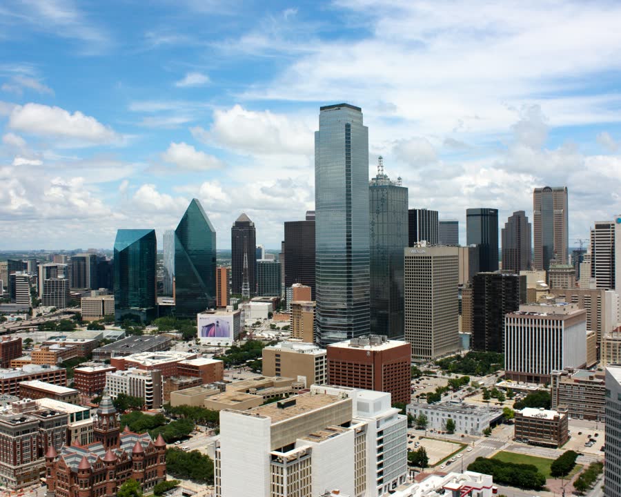 Downtown Dallas skyline